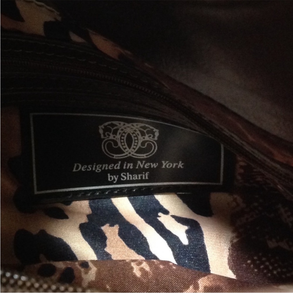 Designed in New York By Sharif  Leather Bags NWT - Picture 5 of 5